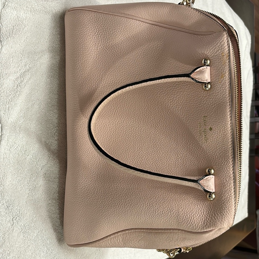 Kate Spade large light pink purse
